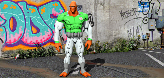 Allen the Alien V2 - Coalition of Planets Suit