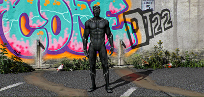 Black Panther - Togglable Helmet