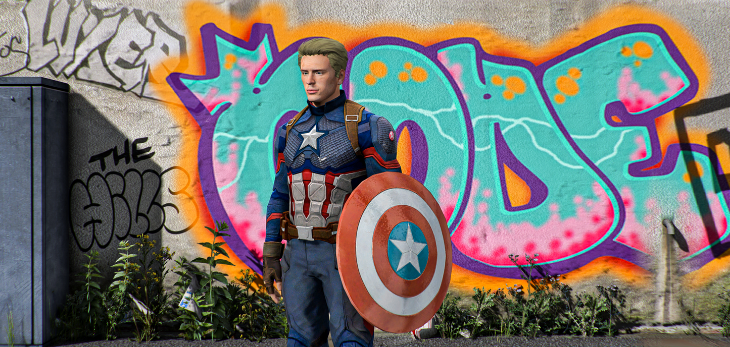 Captain America (MCU Endgame Version)