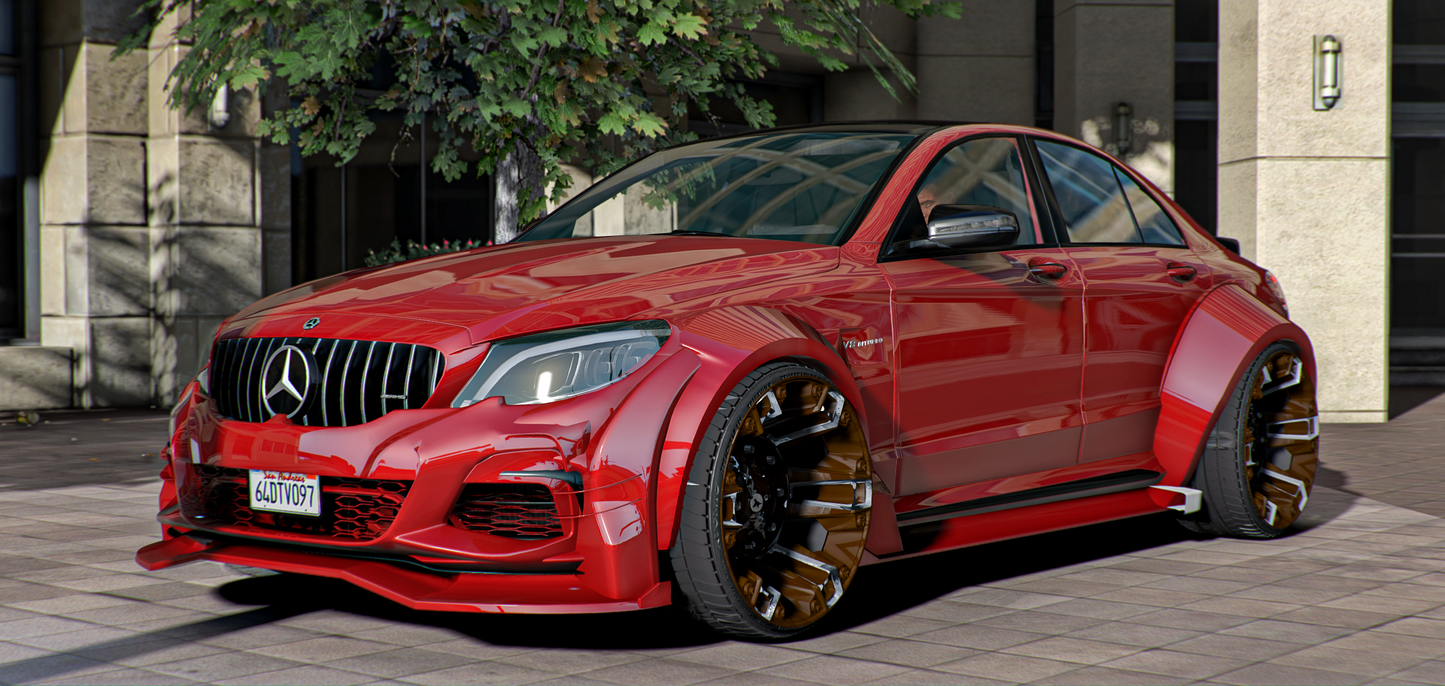 Mercedes AMG C63s Widebody | Hamada Drift