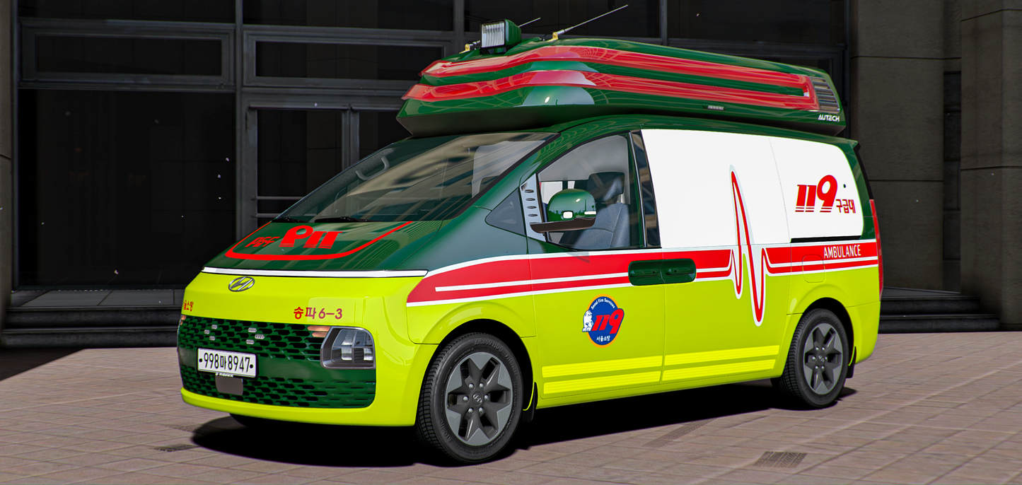 [Non ELS] 2024 Hyundai Staria Medic | Team Mechanic