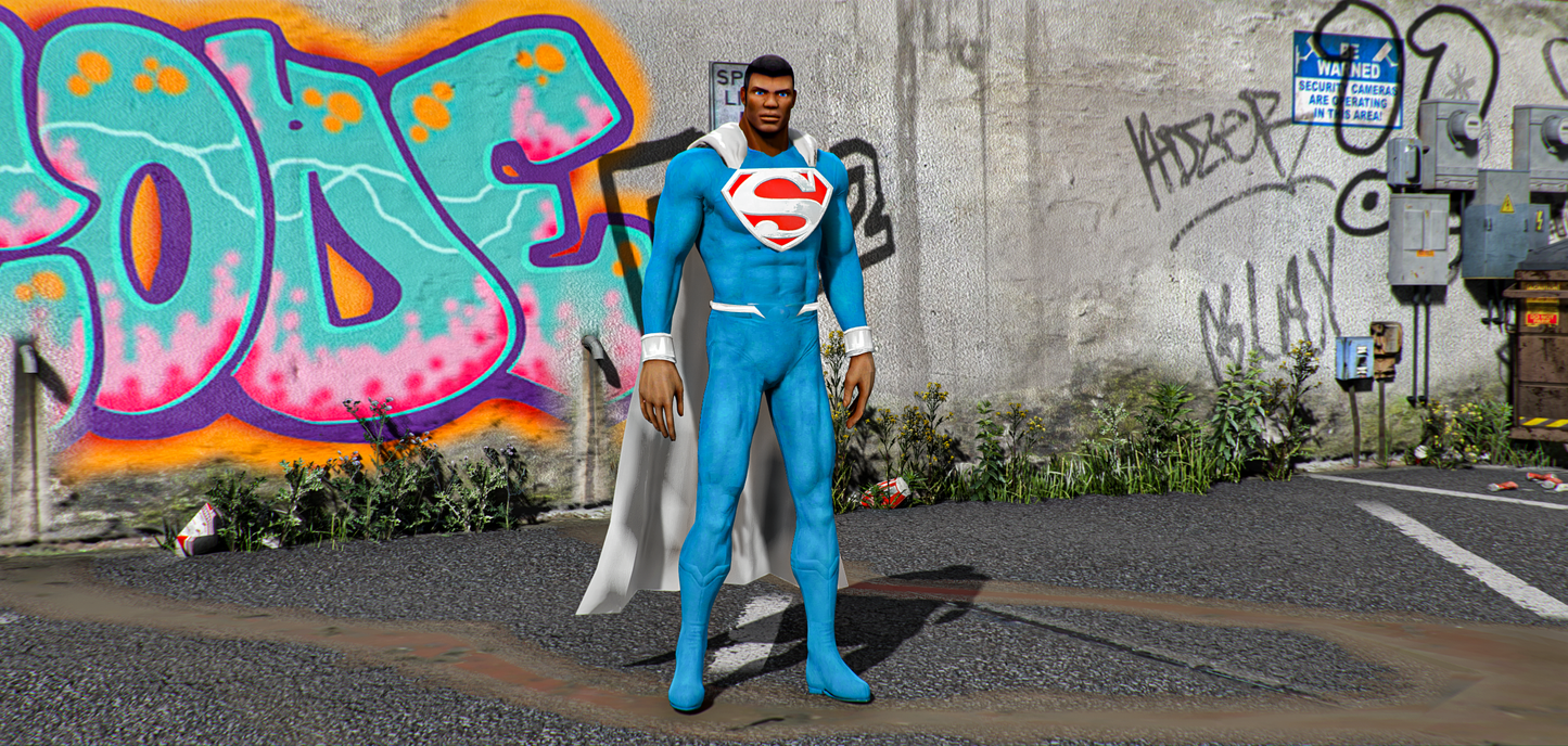 Val Zod Superman (Custom Comics Version)