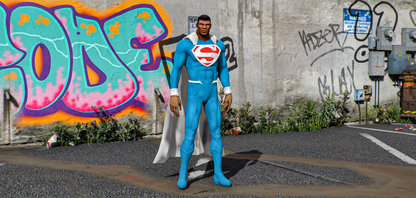 Val Zod Superman (Custom Comics Version)