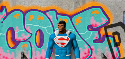 Val Zod Superman (Custom Comics Version)