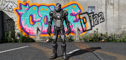 War Machine Mark II + Removable Mask