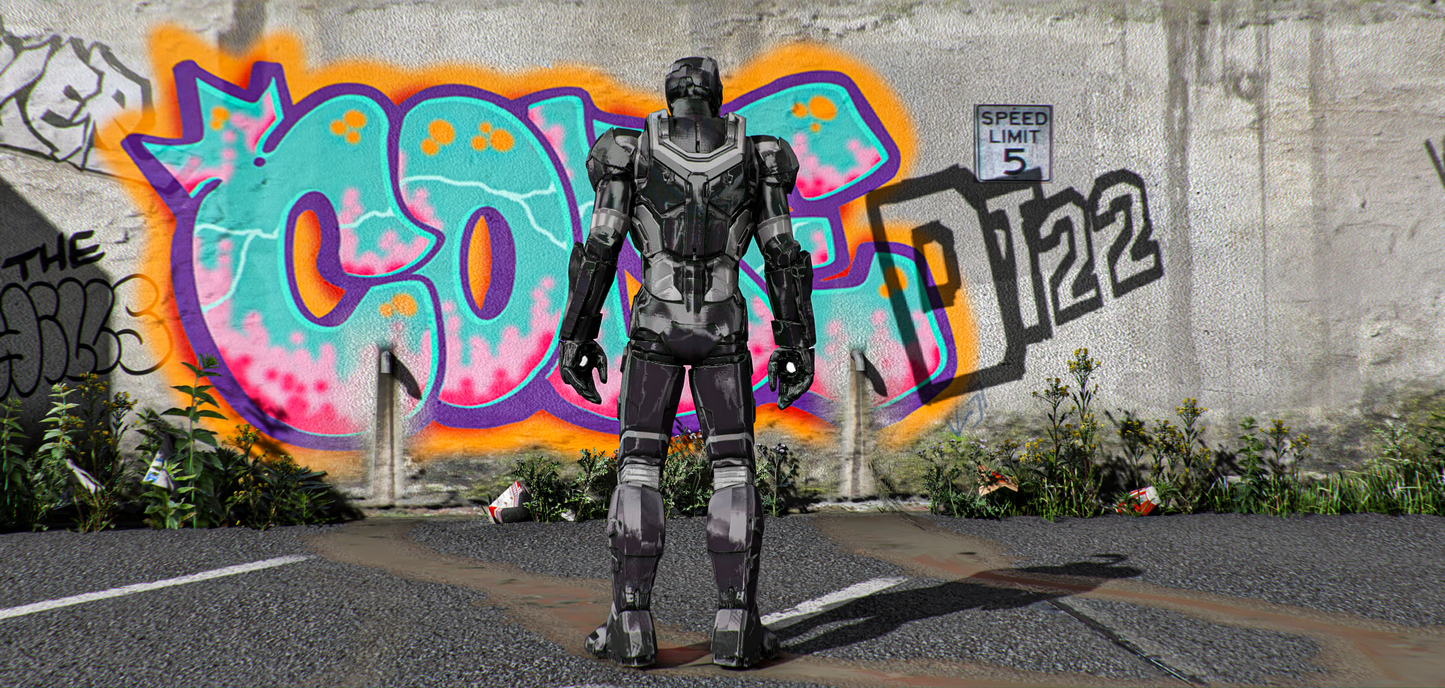 War Machine Mark II + Removable Mask