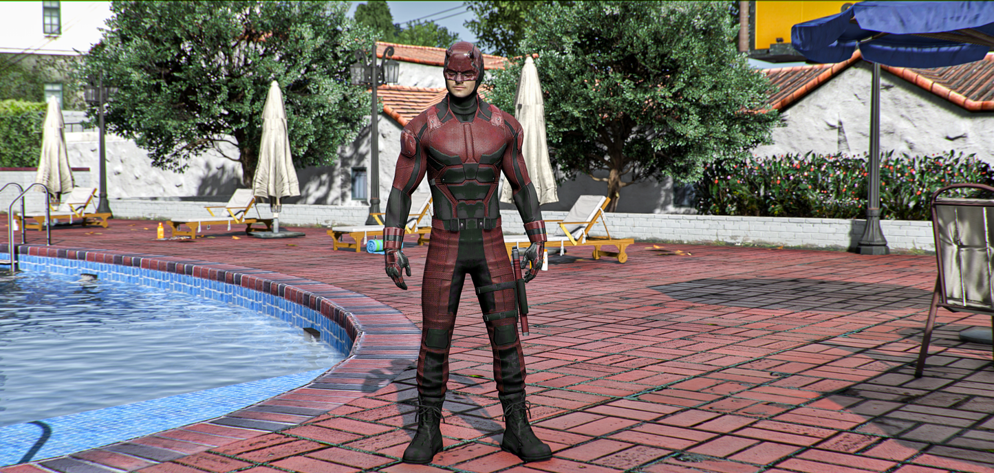 Daredevil MCU (All Red Costume)