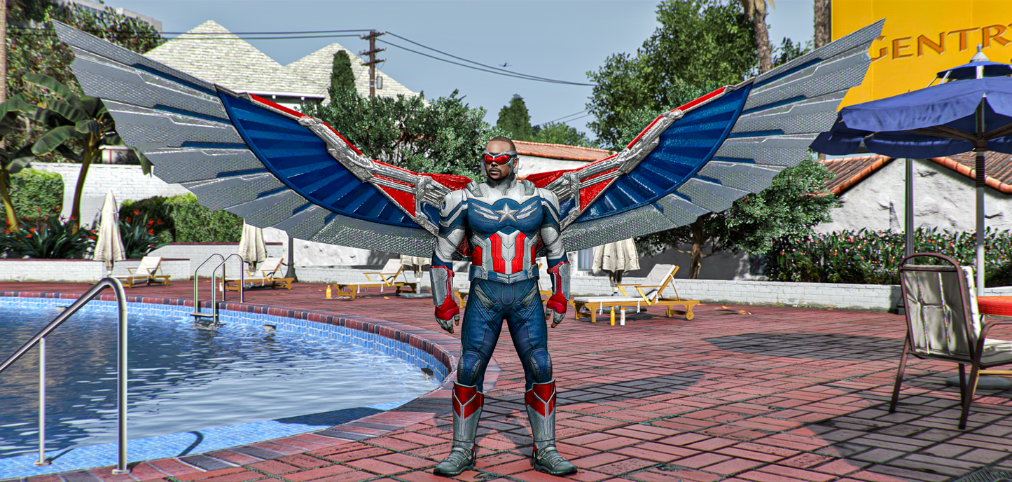 Falcon Captain America (Sam Wilson)
