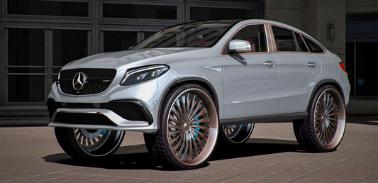 (Debadged) Mercedes GLE on 34s
