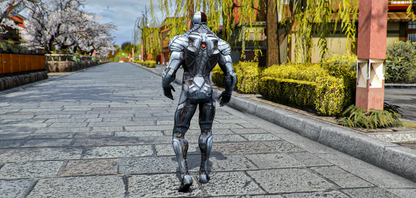 Cyborg (DC Unchained) Metallic + Emissive Effects