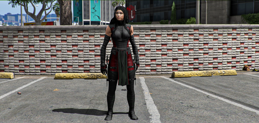 Elektra MCU Pack (Black,Red Outfit)