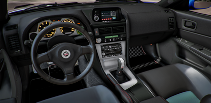 Nissan Skyline R34 Widebody With Glass Hood Props | WMAC