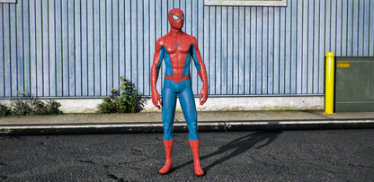 Spider-Man Classic Suit (Unmasked)