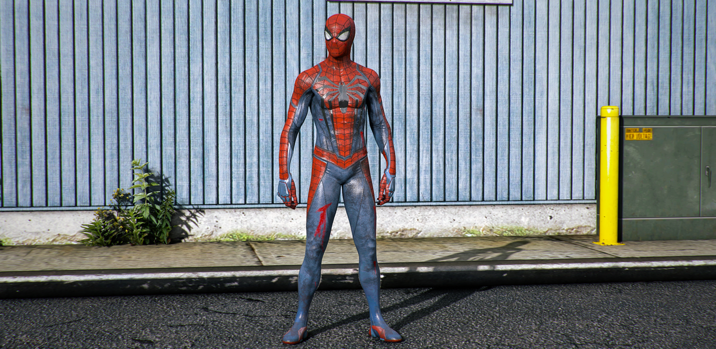 Spider Man PS4 (Injured Styles)