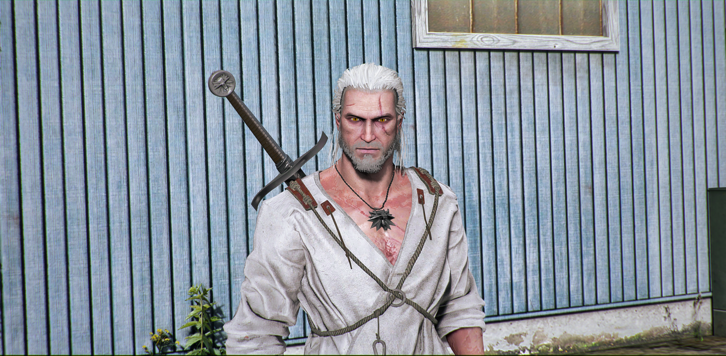 Geralt of Rivia Shirt Suit (The Witcher 3 Wild Hunt)