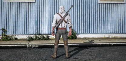 Geralt of Rivia Shirt Suit (The Witcher 3 Wild Hunt)