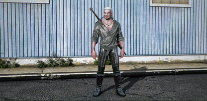 Geralt of Rivia Shirt Suit (Netflix)