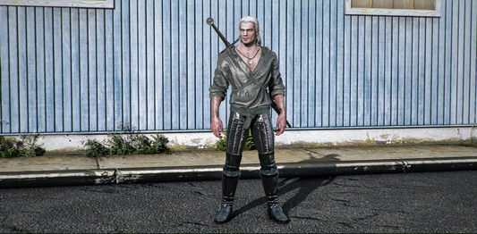 Geralt of Rivia Shirt Suit (Netflix)