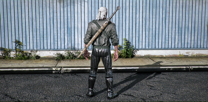 Geralt of Rivia Shirt Suit (Netflix)