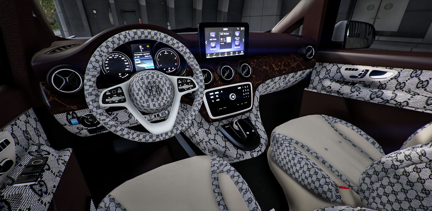 Custom Mercedes Maybach Sprinter with Gucci interior | Krazy Customs