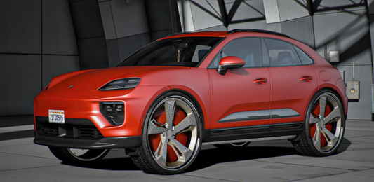 (Debadged) 2024 Porsche Macan Donk on Floaters | GZ Customs