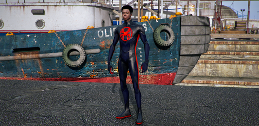 Miles Morales Across the Spider-verse