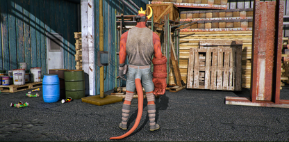 Hellboy No Jacket (Injustice 2)