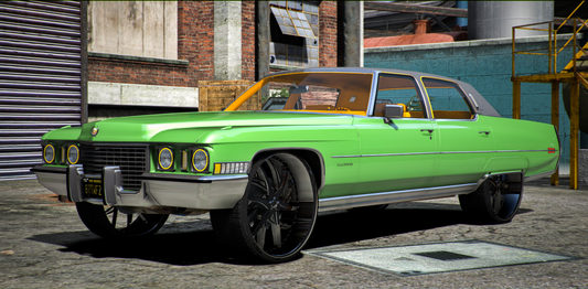 1972 Cadillac Fleetwood Donk | Krazy Customs