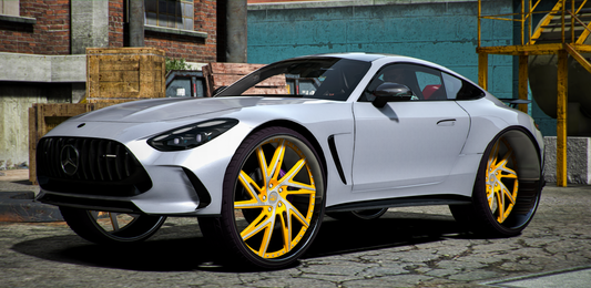 (Debadged) AMG GT 2024 Donk [Animation sunroof] | GZ Customs