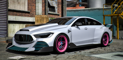 (Debadged) Mercedes GT63S AMG Custom Widebody