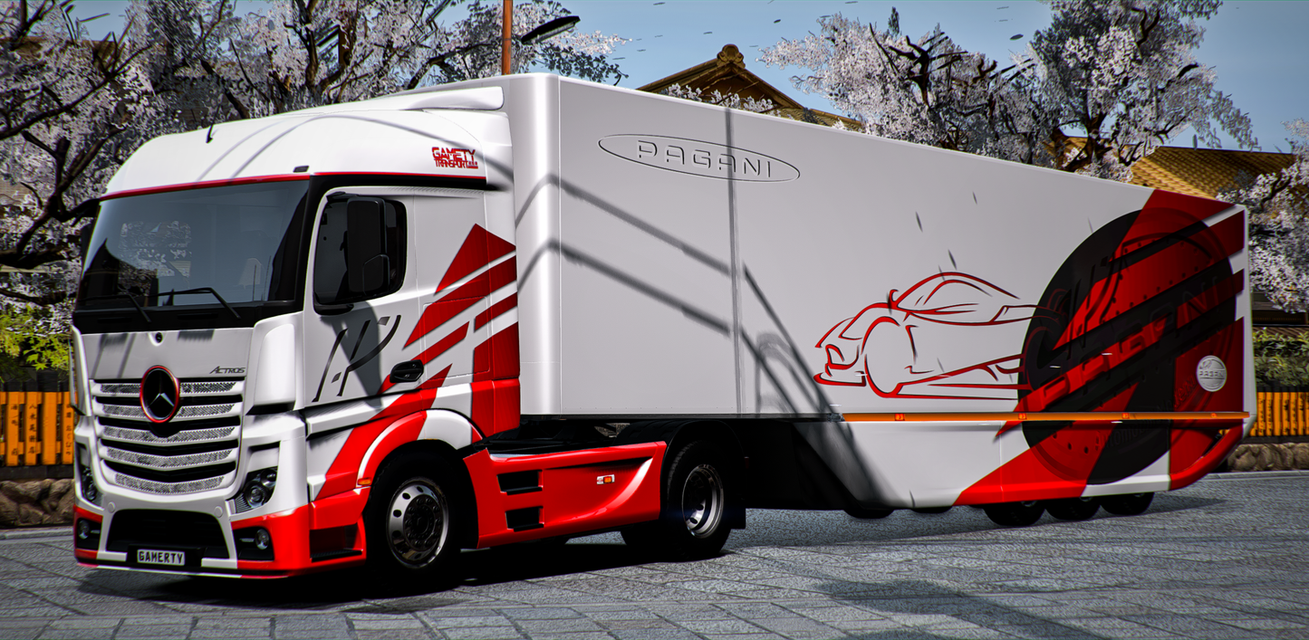 Mercedes-Benz Actros 2020 + Trailer