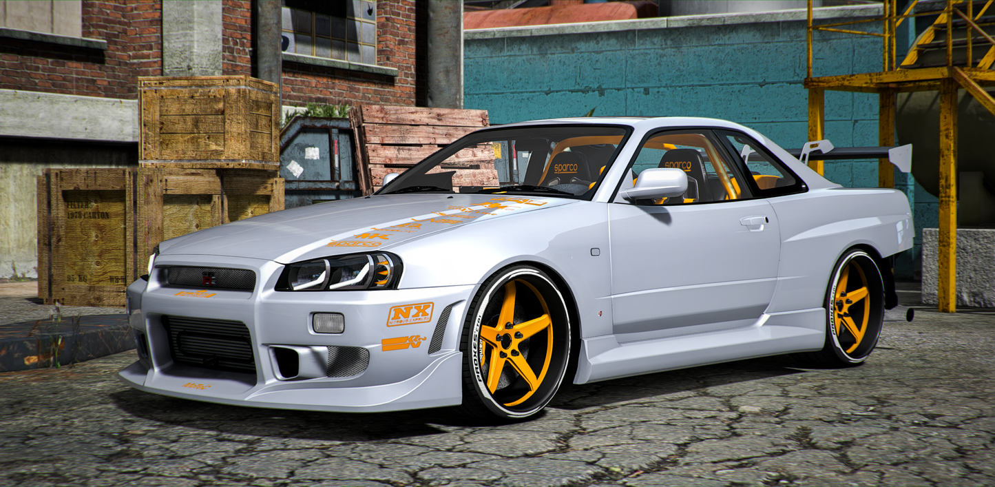 Nissan Skyline R-34 Twinturbo