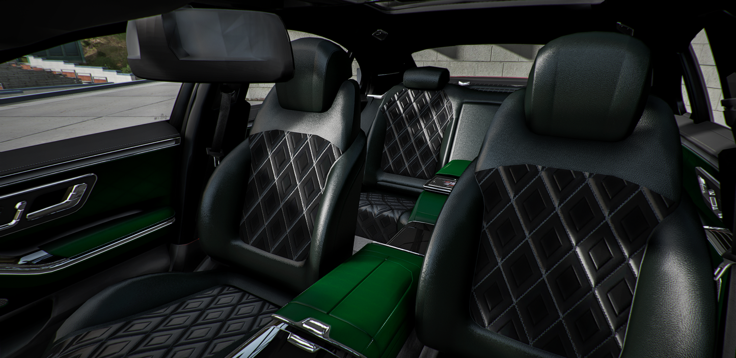 (Debadged) Mercedes S500 W223 Donk [Animation sunroof] | GZ Customs