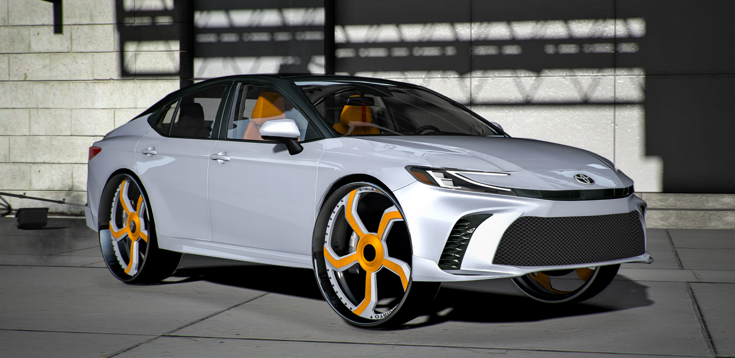 (Debadged) Toyota Camry V80 Donk 2024 [Animation sunroof] | GZ Customs