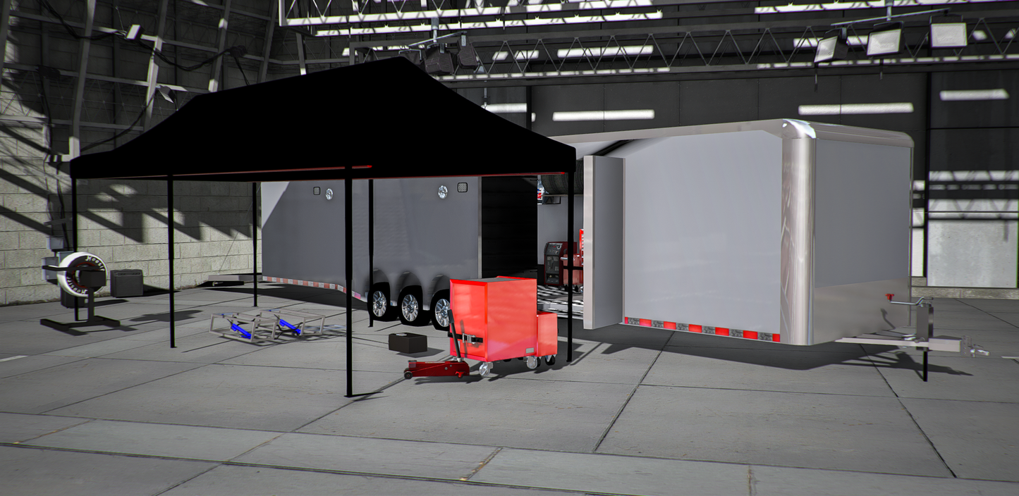 Cargomate Enclosed Race Trailer | Diesel Customs