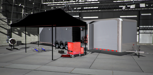 Cargomate Enclosed Race Trailer | Diesel Customs