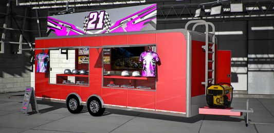 Enclosed Merch Trailer | Diesel Customs