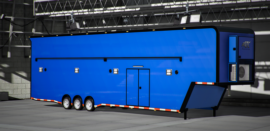 Enclosed ATC Stack Trailer | Diesel Customs