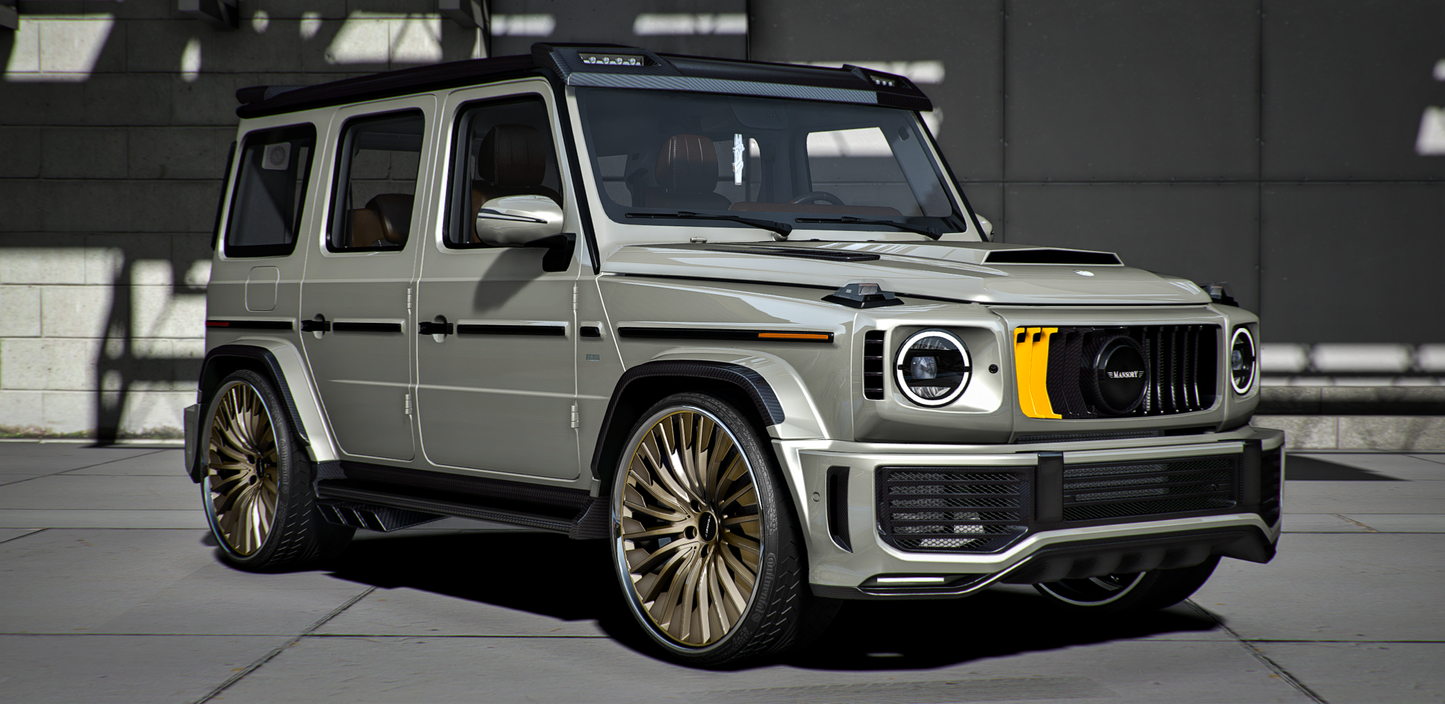 (Debadged) Mercedes G Mansory [Auto Roof] | GZ Customs