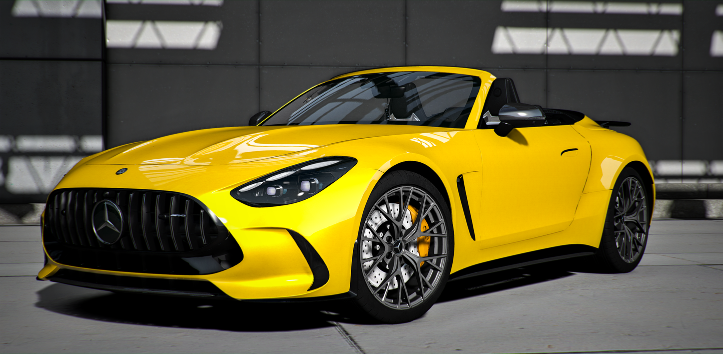 (Debadged) Mercedes AMG GT Vert 2025 | GZ Customs