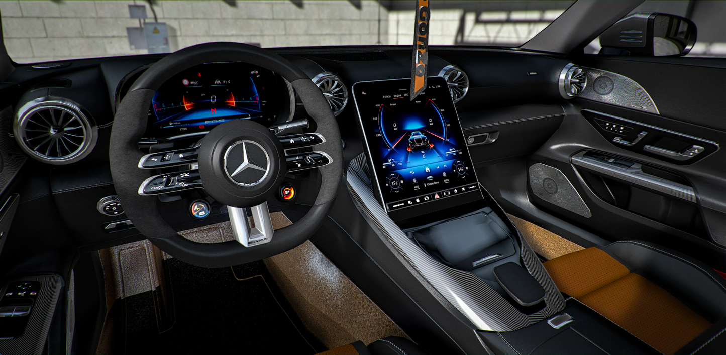 (Debadged) Mercedes AMG GT Vert 2025 | GZ Customs