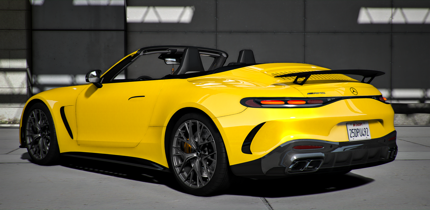 (Debadged) Mercedes AMG GT Vert 2025 | GZ Customs