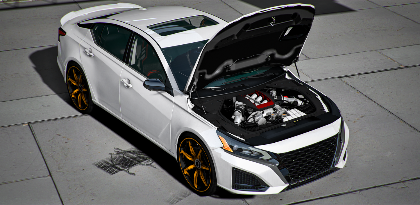 (Debadged) Nissan Altima 2024 Swapped GTR | GZ Customs
