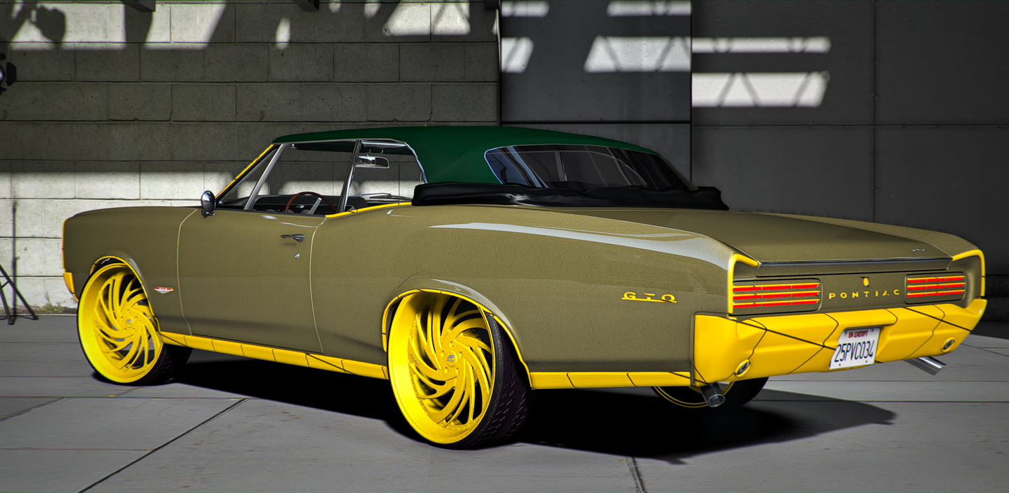 1966 Pontiac GTO Gold Donk