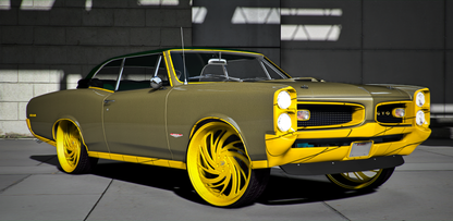 1966 Pontiac GTO Gold Donk