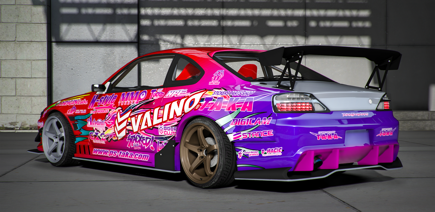 Nissan Silvia S15 Naoki (Tuning + 3 Liveries) | Mods R Us