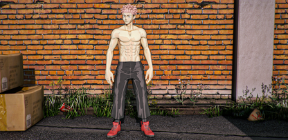 Yuji Itadori (Normal + Cel Shading)