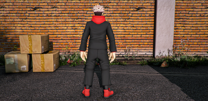 Yuji Itadori (Normal + Cel Shading)