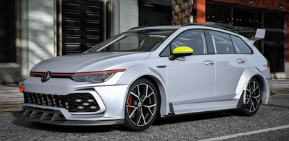 Volkswagen Golf R Estate 2022 [Animation Roof] [TUNING] | ElioMinati