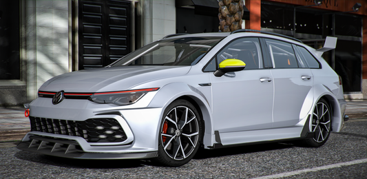 Volkswagen Golf R Estate 2022 [Animation Roof] [TUNING] | ElioMinati